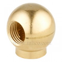 Brass Balls with Collar