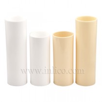 PLASTIC CANDLE TUBE (NO DRIP)