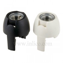 E14 Click Dome Metal Entry and Earth Entry