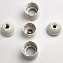 E27 3 Part Thermoplastic Lampholders