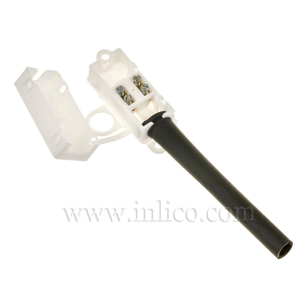 2 WAY 1V INSULATED CONNECTOR BOX + SLEEVE TO STANDARDS CEI60670-22:2005 AND CEI60998-2-1:2002