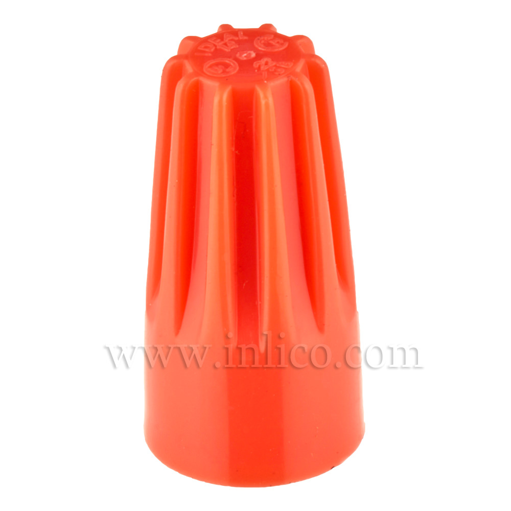 ORANGE WIRENUT CONNECTOR 30-173 UL LISTED E5238