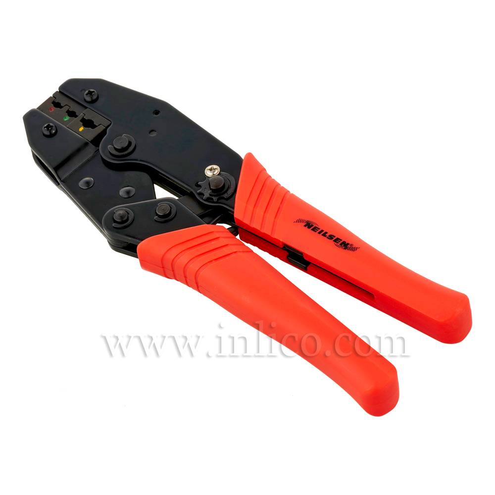 RATCHETING CRIMPING  PLIERS INSULATED TERMINALS