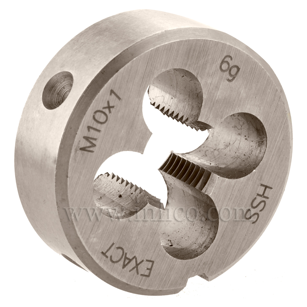 CIRCULAR DIE M10 x 1 METRIC FINE HSS DIN223B EN22568