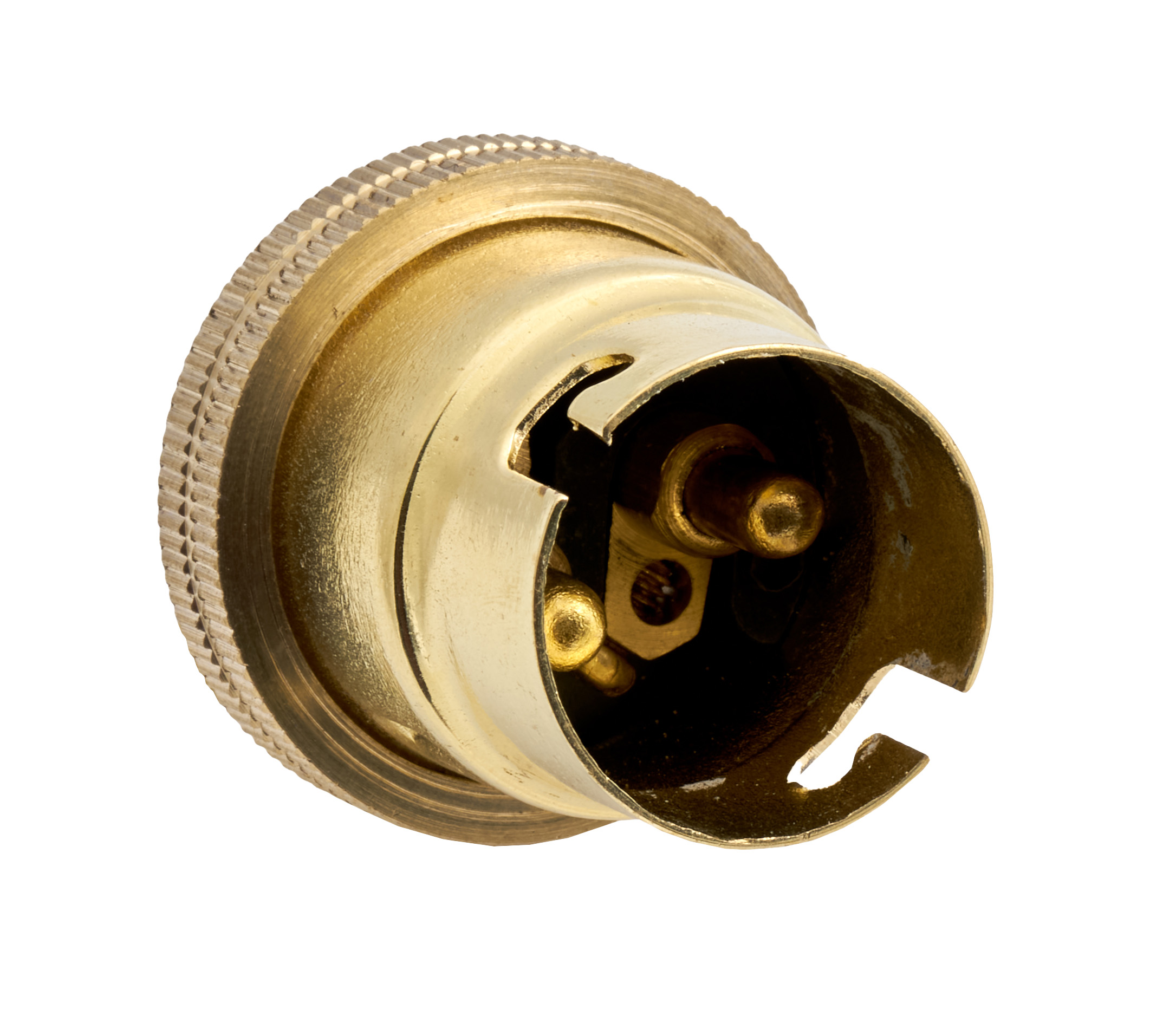 10MM B22 BRASS PLAIN SKIRT LAMPHOLDER ANTIQUE FINISH UNSWITCHED SCREW TERMINALS EARTHED STANDARD BS EN 61184