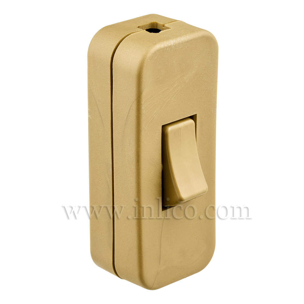 INLINE SWITCH FOR 2/3 CORE CABLE GOLD 2A SINGLE POLE SCREW TERMINALS VDE APPROVED STANDARDS  EN61058-2-1:2002+A2:2008