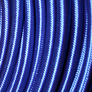 3x0.75MM FABRIC COVERED CABLE BLUE 3 X 0.75MM ROUND PVC/PVC FLEXIBLE CABLE COVERED IN BLUE FABRIC BRAIDED SLEEVE
HO3VV-F BS5025:2011