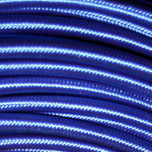 3x0.75MM FABRIC COVERED CABLE BLUE 3 X 0.75MM ROUND PVC/PVC FLEXIBLE CABLE COVERED IN BLUE FABRIC BRAIDED SLEEVE
HO3VV-F BS5025:2011