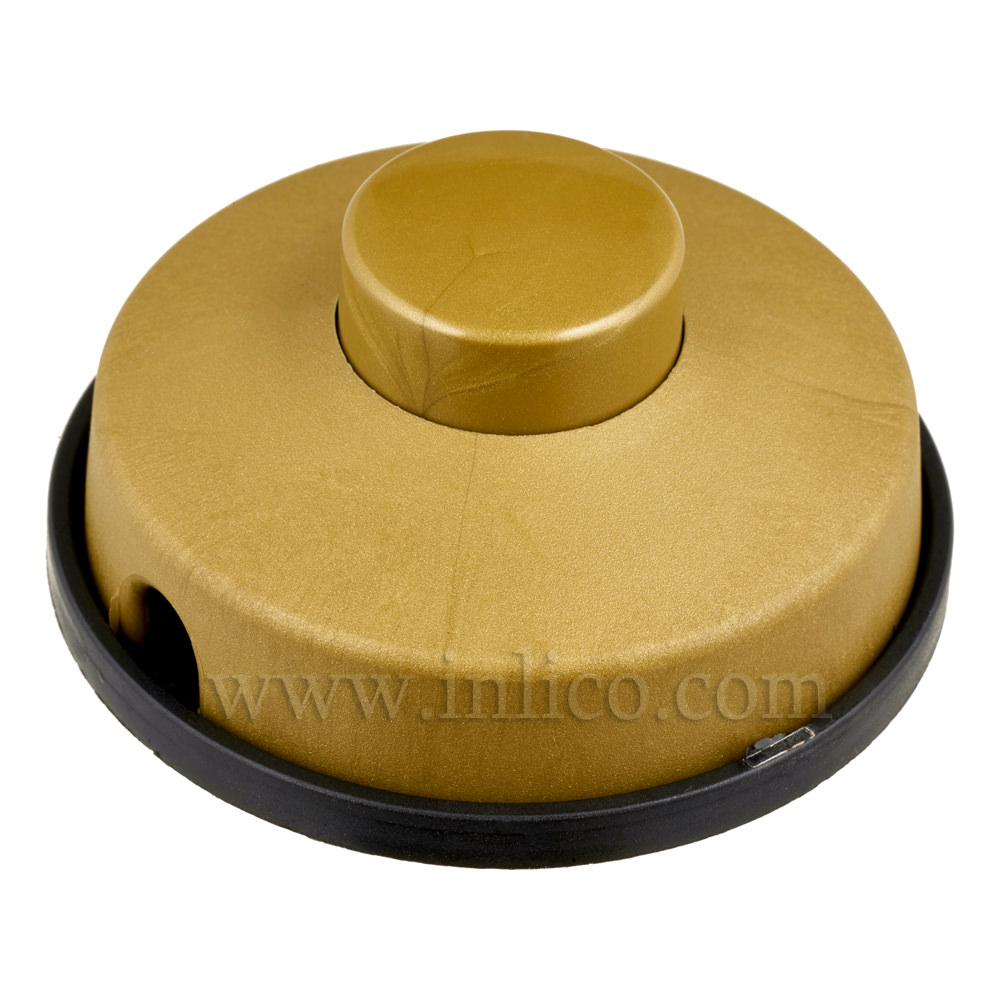 ROUND FOOT SWITCH 2A SINGLE POLE GOLD STANDARDS EN61058-1:2009 AND EN61058-2-1:2003