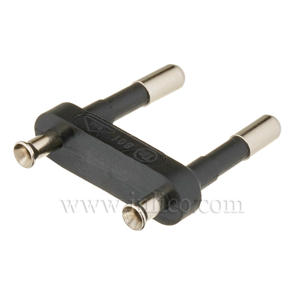 FLAT EURO PLUG INSERT ONLY CEE 7/16 EN50075