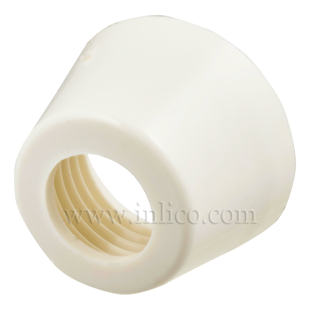 WHITE PLASTIC CAP FOR PRESS SWITCH 63A