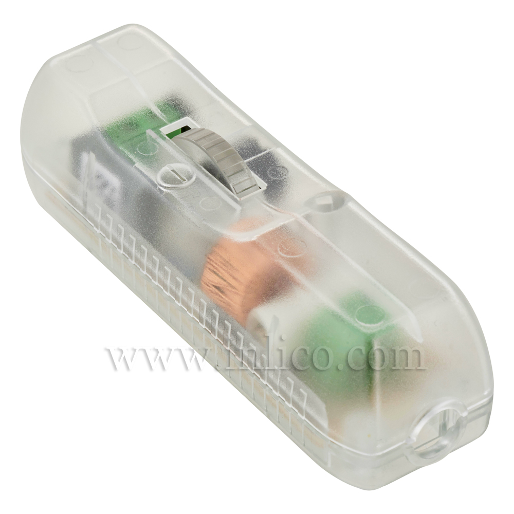 UL 110v INLINE DIMMER CLEAR 100W FD SERIES STANDARD EN61058-1:2002 SUITABLE FOR CLASS II 