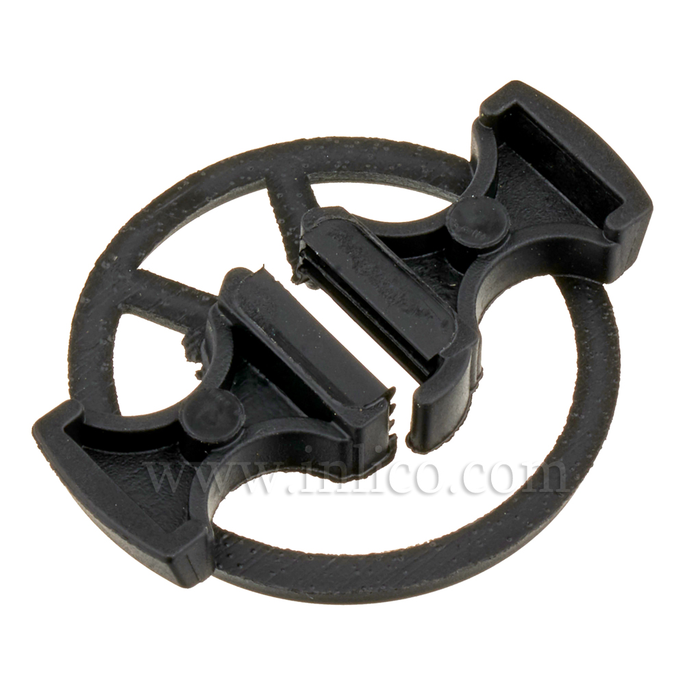 Internal Cord Grip for B22/E27 - BLACK MAX DIAMETER 31.5MM