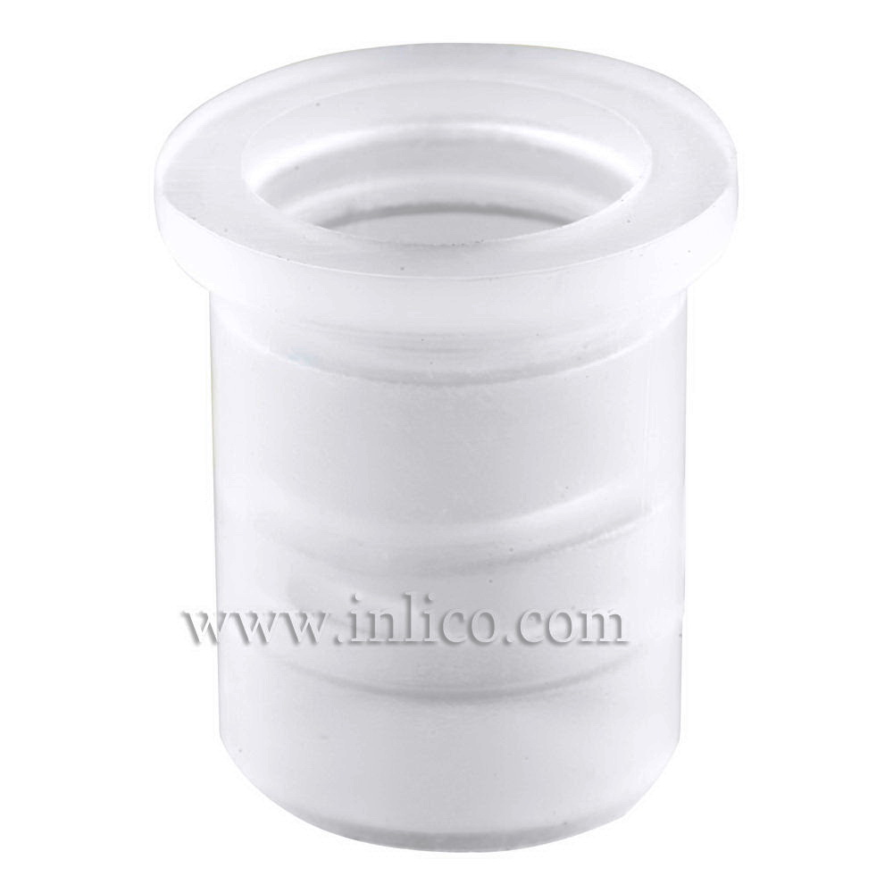 10MM HEAT RESISTANT GROMMET - CLEAR NYLON 66