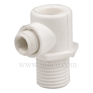 10MM S/LOCK C/GRIP MALE WHITE  LONG -2146826259