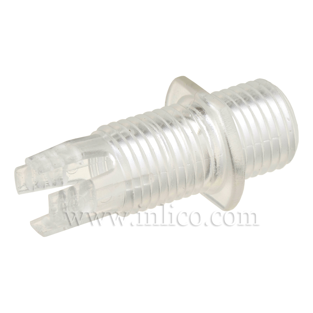 BODY FOR 2-PART LOCKING CORDGRIP SHORT THREAD (8MM) CLEAR