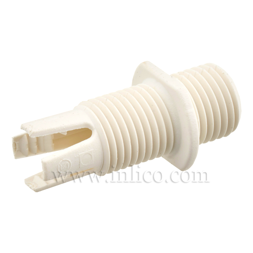 BODY FOR 2-PART LOCKING CORDGRIP SHORT THREAD (8MM) WHITE