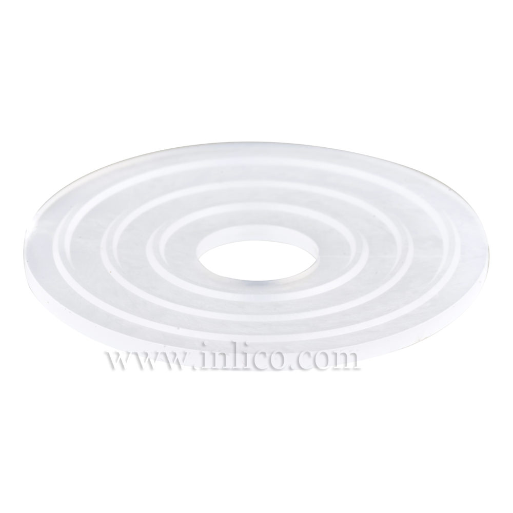 10MM RIBBED PLASTIC WASHER-10.5MM ID 20MM OD 1.5MM THICK