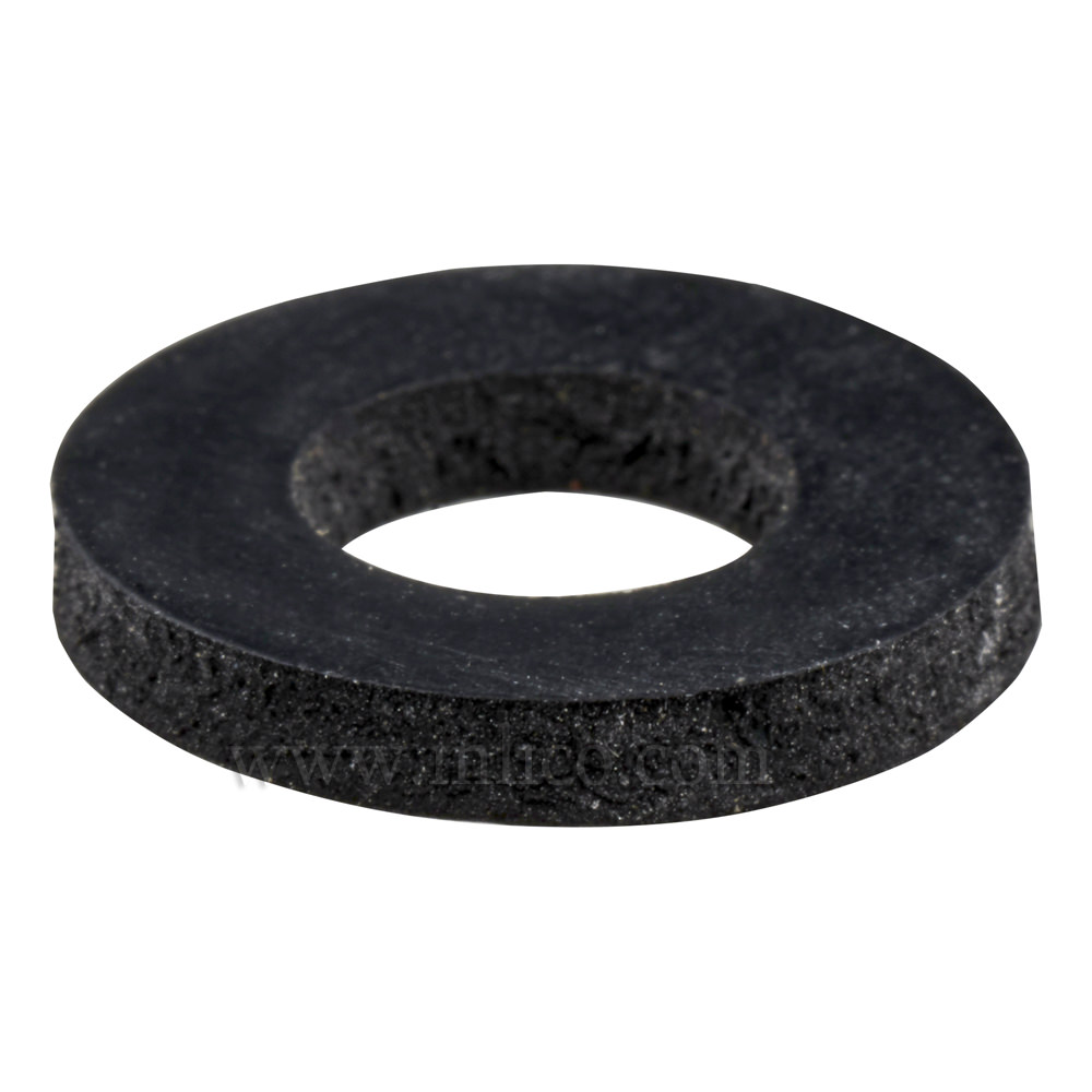 RUBBER WASHER ID 10.7 x OD 21 x 3mm THICK