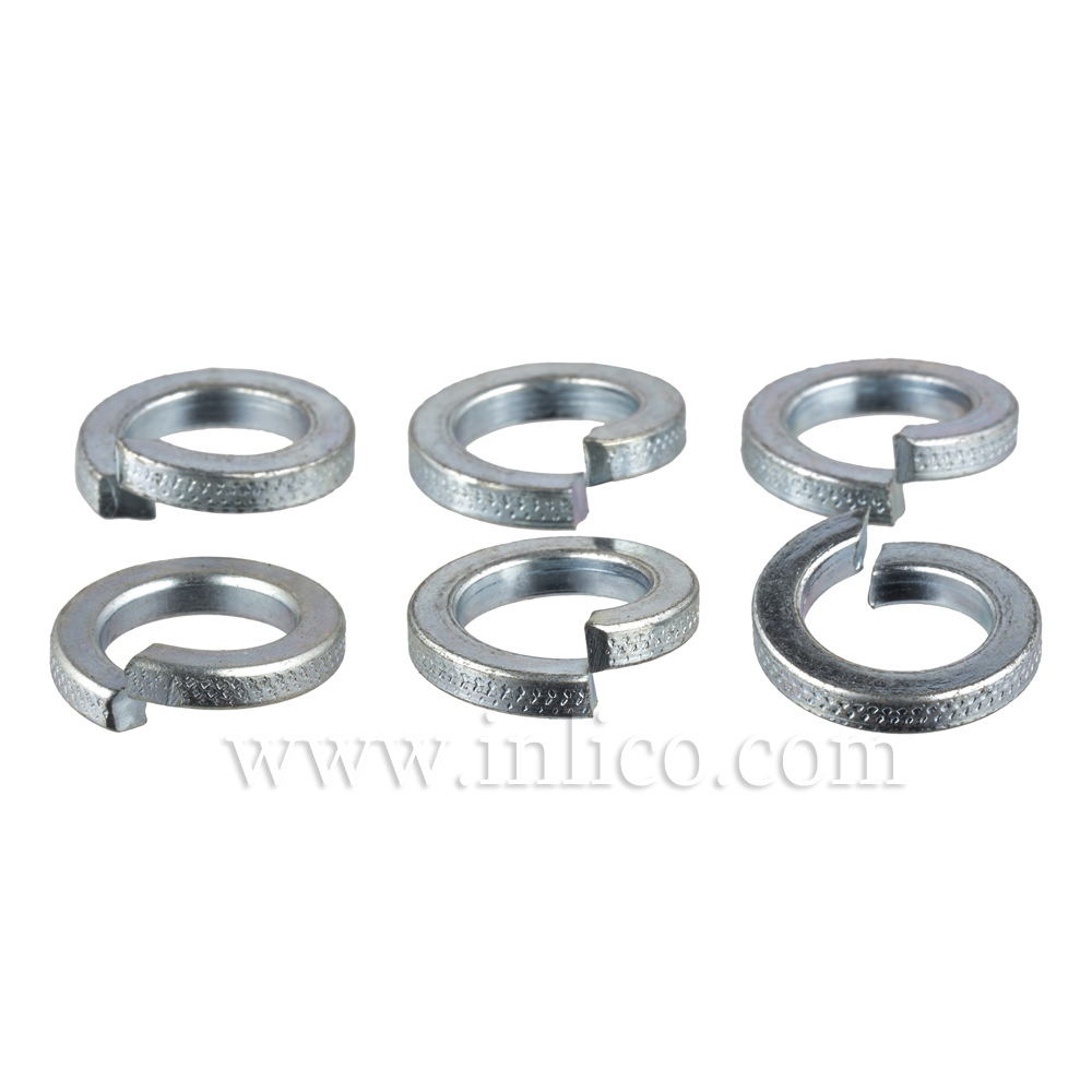 1/2" SPLIT WASHER ZINC PLATED