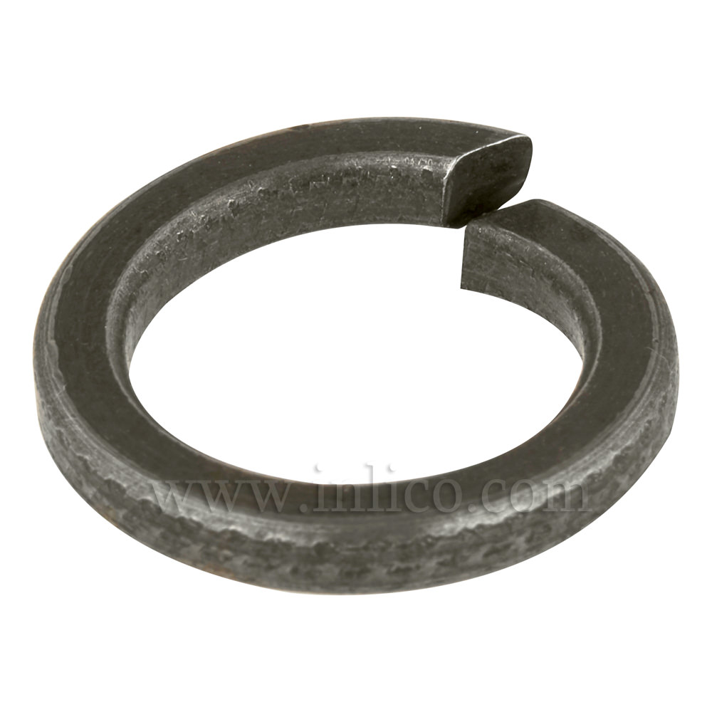 10MM SPLIT SPRING WASHERS , EXTERNAL DIAMETER 17.2MM, THICKNESS 2.2MM