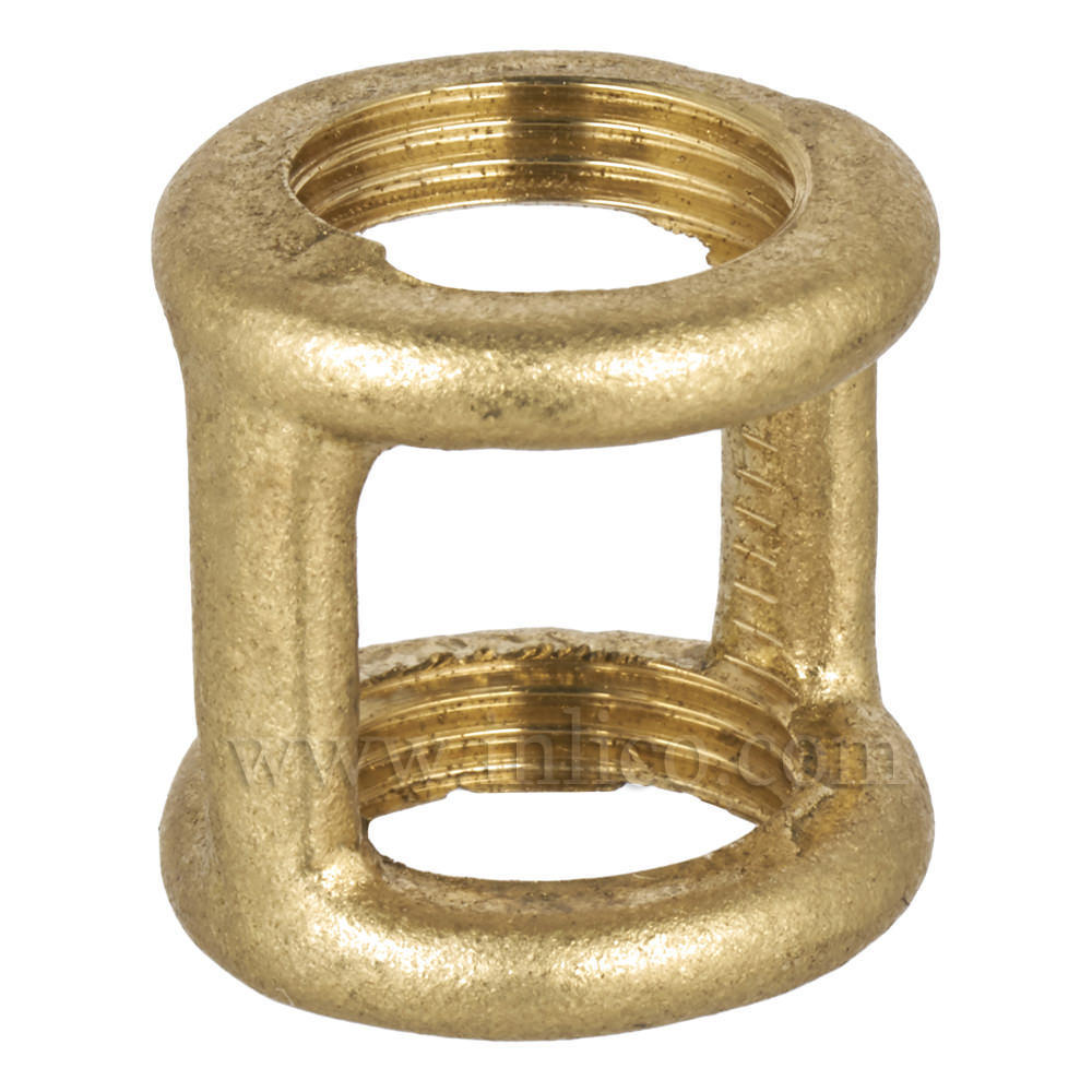 M13 X M13 MM CAST BRASS HICKEY/COUPLER