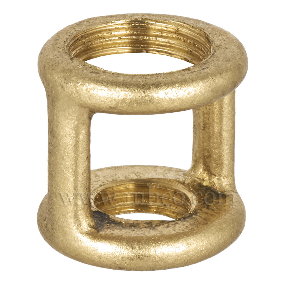 M10 X M13 CAST BRASS HICKEY/COUPLER