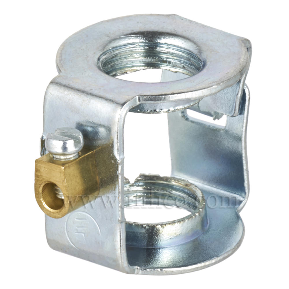 M10 xM10  STEEL HICKEY/COUPLER 20 X 18 MM WITH EARTH