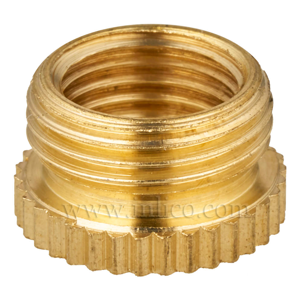 BRASS REDUCER 1/2" MALE X 10MM FEMALE