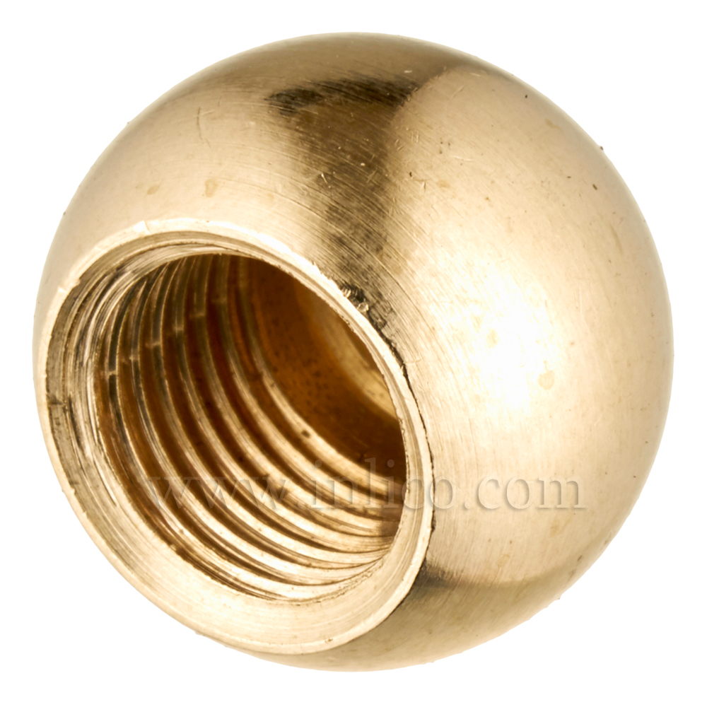 M10X1 BLIND HOLE BRASS BALL16MM OD