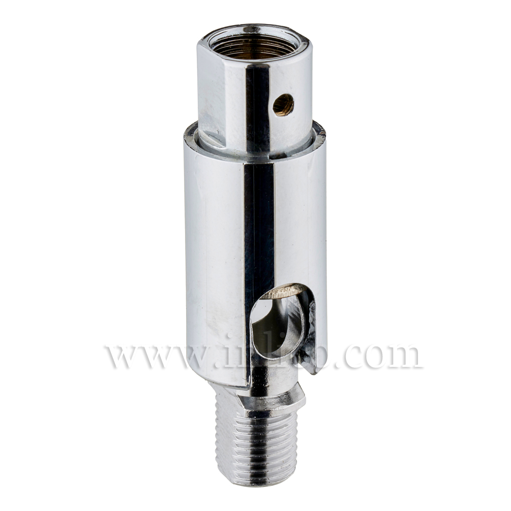 10MM M-F 180DEG KNUCKLE JOINT CHROME OAL 55mm DIA 16mm