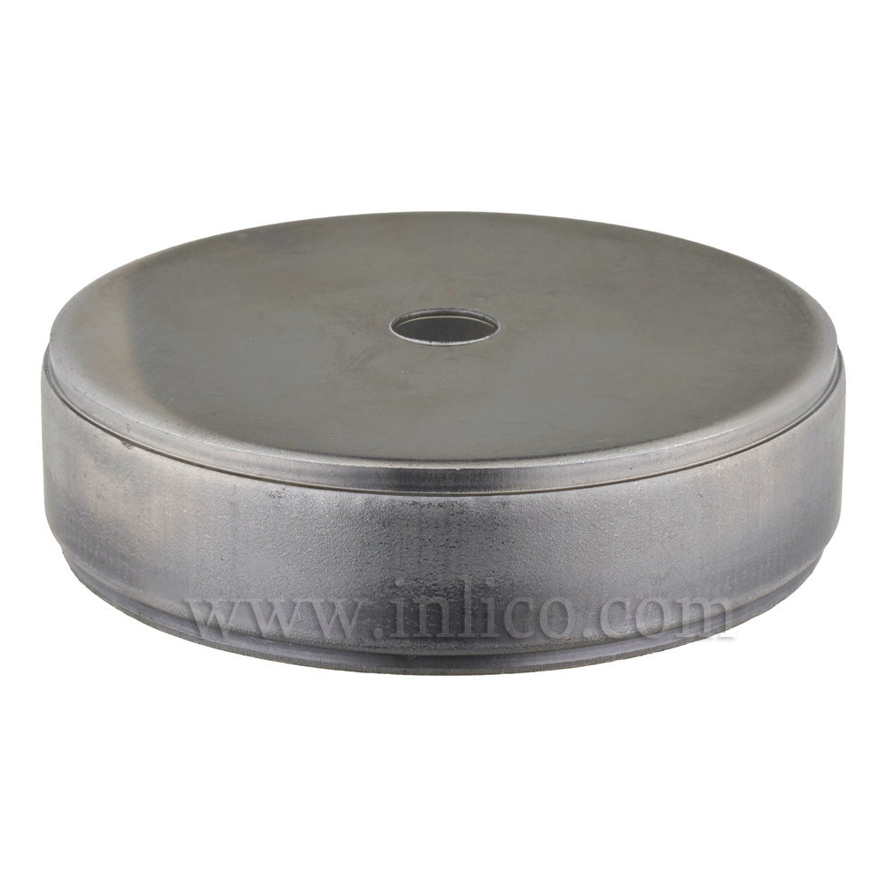 80MM RAW STEEL CENTREBODY - 0 SIDE HOLES 10.55 CENTRE HOLE
