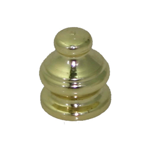 RAW BRASS FINIAL M10X1 10MM X 16MM