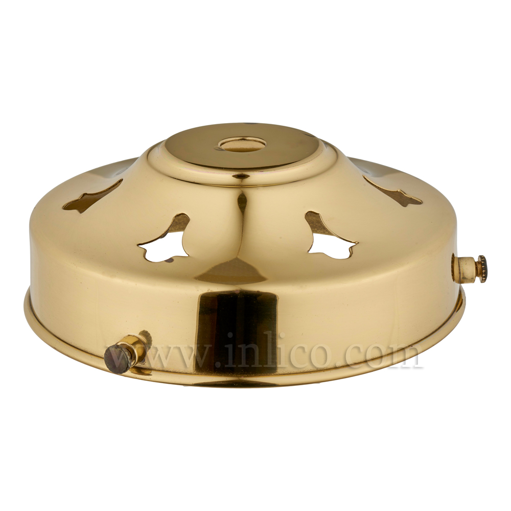 GALLERY 3.5" POL&LAQ. 10MM CENTRE HOLE. DEPTH 20MM