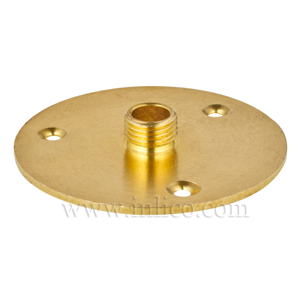 10MM BRASS NIPPLE PLATE 50MM DIAMETER