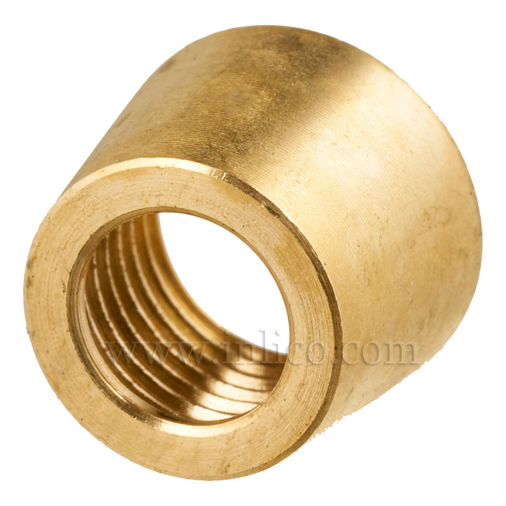 BEZEL FOR 63A PRESS SWITCH RAW BRASS