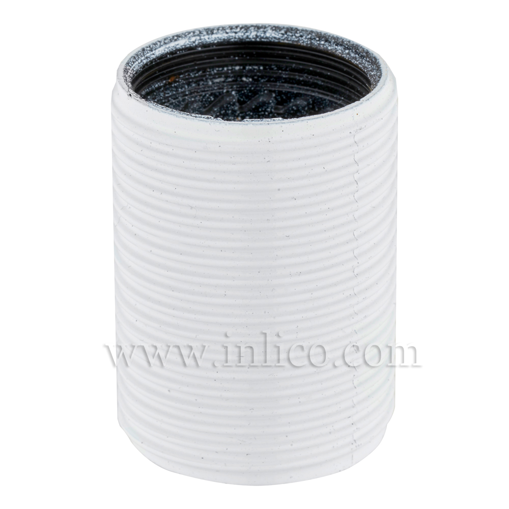 E14 FULLY THREADED SKIRT WHITE E14 BAKELITE/THERMOSETTING PHENOLIC RESIN 
APPROVAL ENEC05 TO BS EN 60238:2018:2004