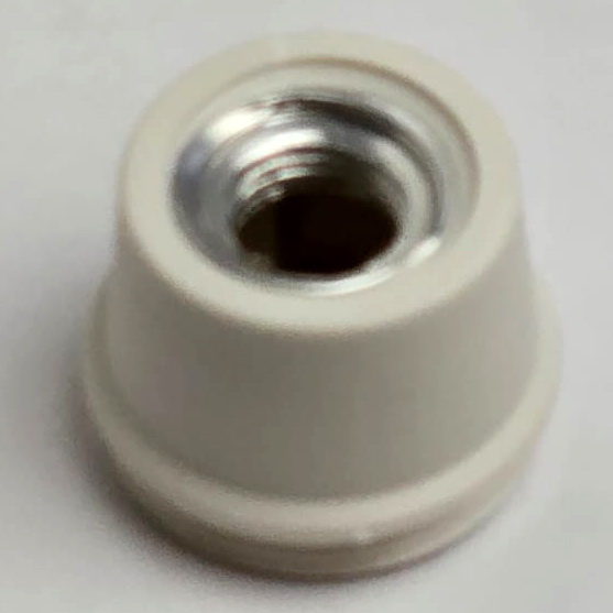 E14 10MM METAL ENTRY DOME WHITE THERMOPLASTIC 
APPROVAL ENEC05 TO BS EN 60238:2018:2004