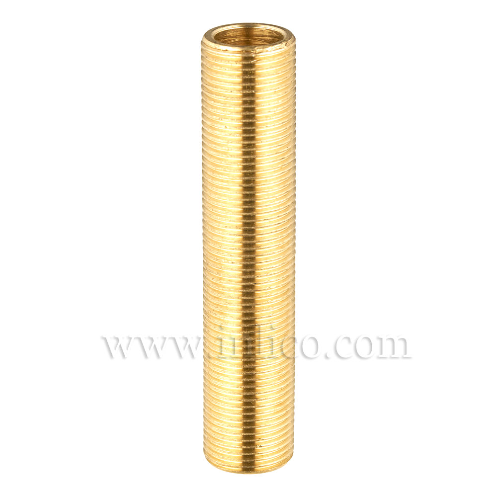 BRASS ALLTHREAD 1/2" 26tpi X 60MM. LONG