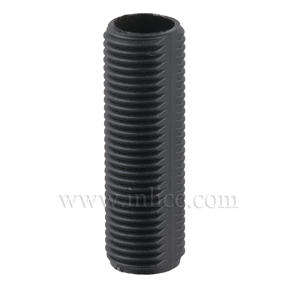 BLACK PLASTIC PROFILED ALLTHREAD M10x30MM