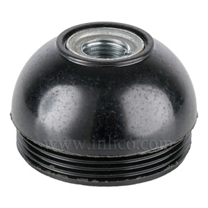 10MM. METAL ENTRY DOME BLACK