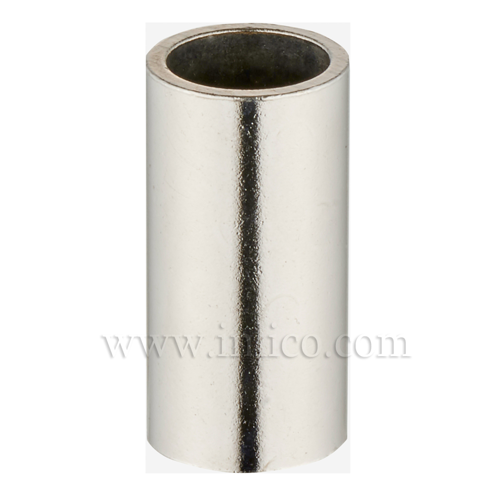 RAW STEEL SPACER 40MM LONG 10mm CLEAR BORE TO FIT OVER M10x1 ALLTHREAD